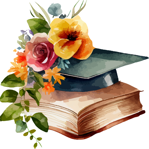 Nón tốt nghiệp, nón, hat, tốt nghiệp, graduation, mortarboard cap, watercolor 4
