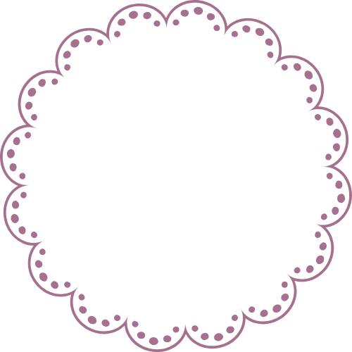 Frame, cute, bow, retro, dễ thương, hình tròn, circle