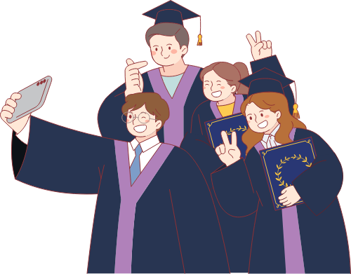 Học sinh, sinh viên, student, tốt nghiệp, graduation, cute, dễ thương