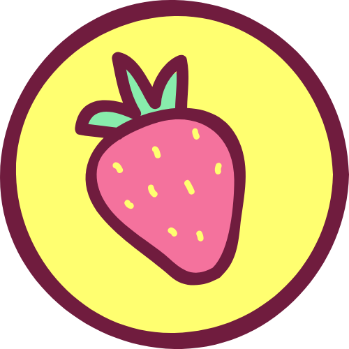 Dâu, dâu tây, trái dâu, strawberry, cute, dễ thương