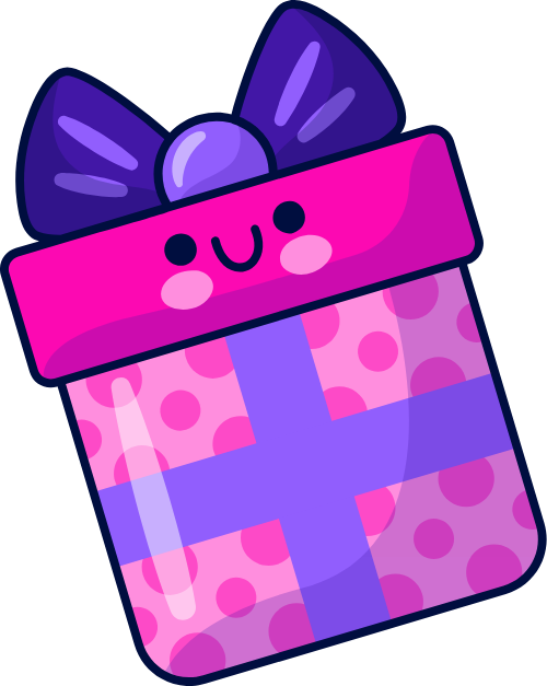 Hộp quà, box, gift box, birthday, sinh nhật, cute, dễ thương