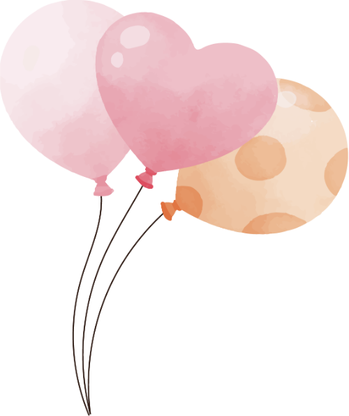 Cọ, brush, bong bóng,balloon