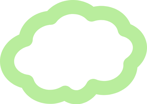 Mây, đám mây, cloud, line, cute, dễ thương