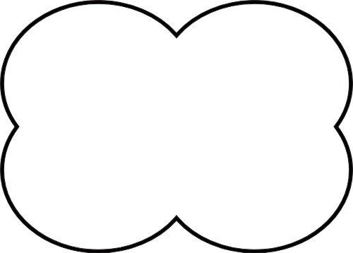 shape, line, viền, cute, dễ thương