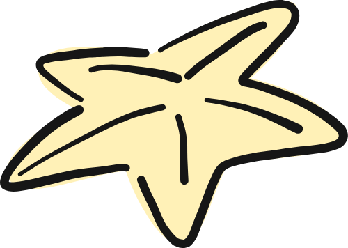 Ngôi sao, star, starfish, sao biển, dễ thương, cute