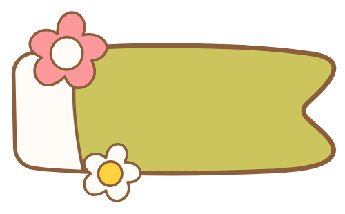 Nhãn, nhãn dán, ghi chú, stickers, notes, label, hoa, flower 1