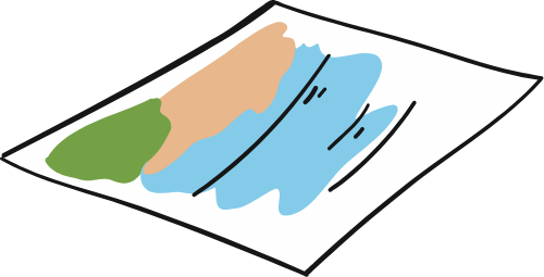Giấy, paper, giấy vẽ, vẽ, paint, draw, dễ thương, cute