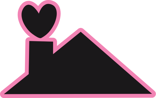 Nhà, house, trái tim, heart 1