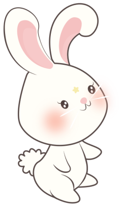 Thỏ, bunny, rabbit, chibi, hoạt hình, cartoon, cute, dễ thương