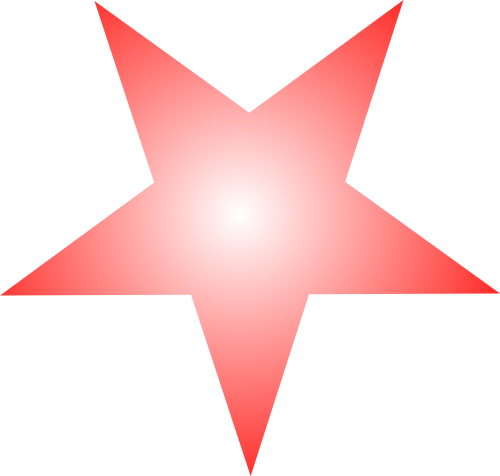 Ngôi sao, star, gradient, shape