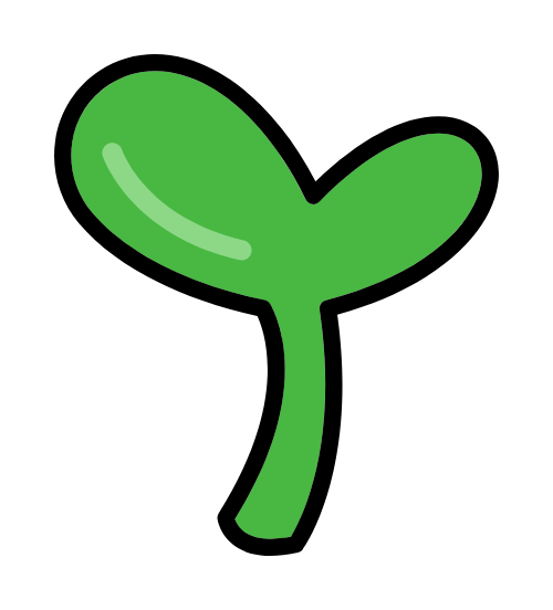Mầm, lá, lá cây, leaf, cute, dễ thương