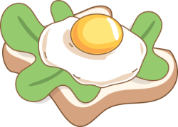 Trứng chiên, bánh mì, ốp la, fried eggs, bread, sandwiches, sunny side up