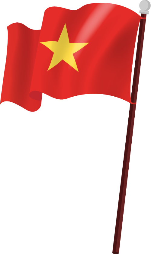 Lá cờ, cờ, cờ Việt Nam, flag, ngôi sao, star, Việt Nam, VietNam