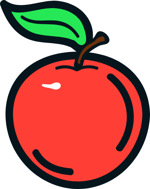 Trái táo, apple, y2k, cute, dễ thương