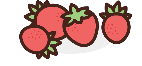 Dâu tây, trái dâu, dâu, strawberry, cute, dễ thương