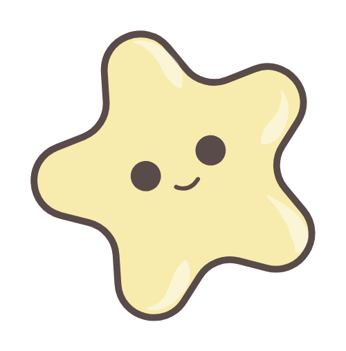 Ngôi sao, star, chibi, hoạt hình, cartoon, cute, dễ thương