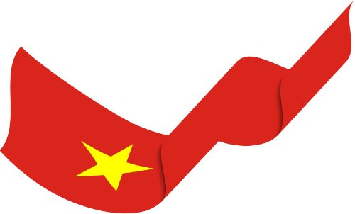 Việt Nam, Vietnam, lá cờ, cờ, ruy băng, ribbon, flag 1