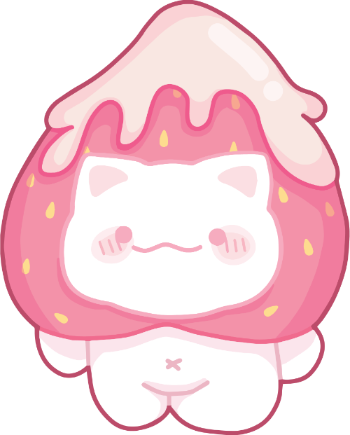 Mèo, mèo con, cat, kẹo, candy, bánh ngọt, cake, cute, dễ thương, pink