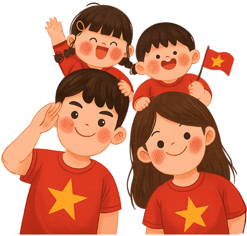 Gia đình, family, Việt Nam, 2/9, độc lập, Quốc Khánh, lễ hội, 30/4, 1/5, kỉ niệm, giải phóng
