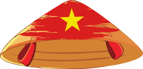 Nón, nón lá, cờ, flag, Việt Nam, conical hat