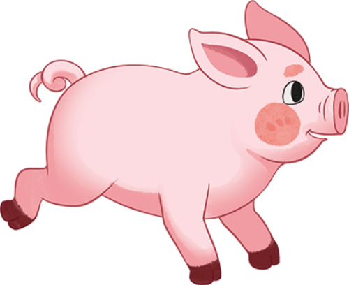 Heo, con heo, lợn, con lợn, pig, động vật, animal, Việt Nam, watercolor