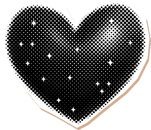 Tim, heart, y2k, popart