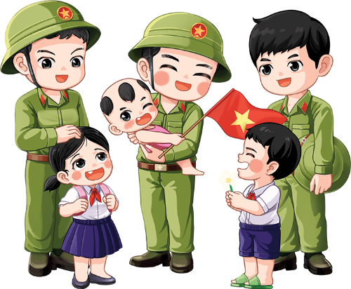Bộ đội, chiến sĩ, cảnh sát, công an, police, Việt Nam, học sinh, student