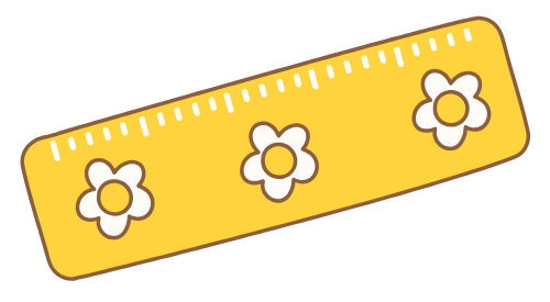 Thước, thước đo, ruler, hoa, flower