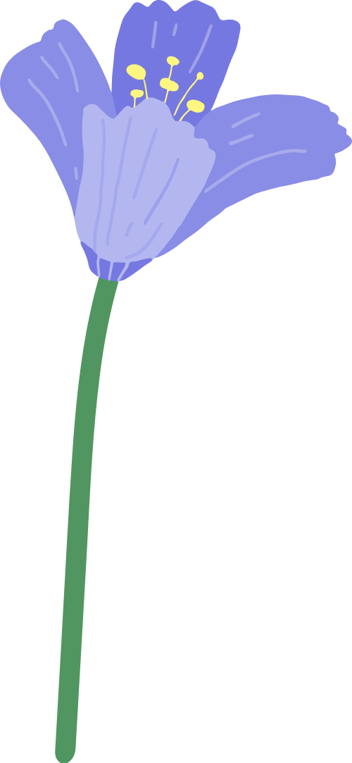 Hoa, flower, cute, dễ thương