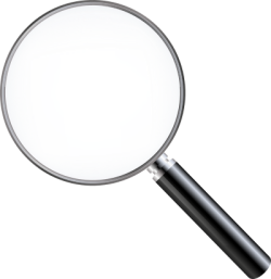 kính lúp, văn phòng, magnifying glass, office