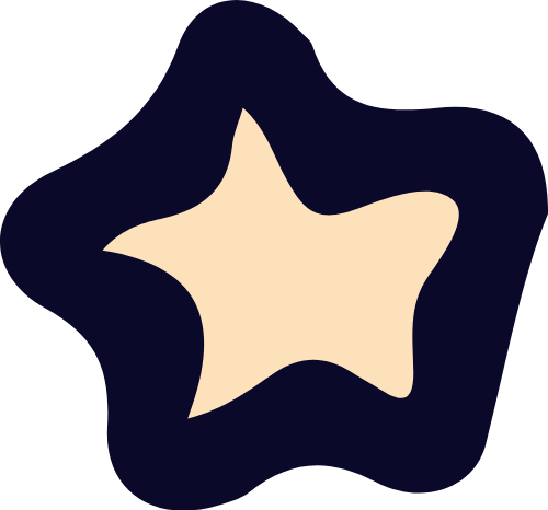 Ngôi sao, star, shape, dễ thương, cute