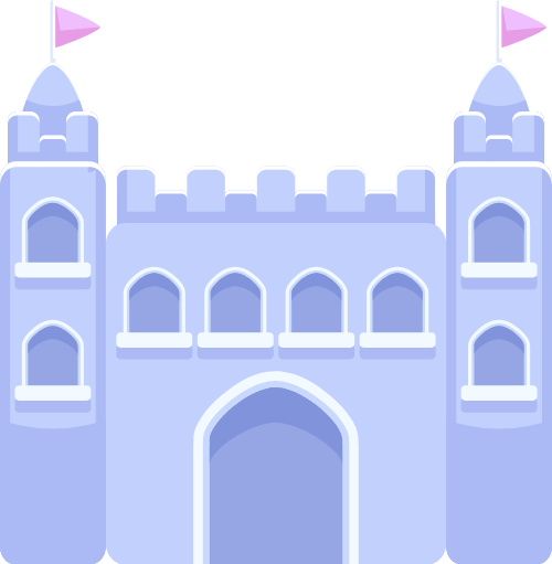 Lâu đài, castle, thành cổ, thành, cute, dễ thương