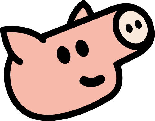 Con heo, heo, lợn, pig, dễ thương, cute
