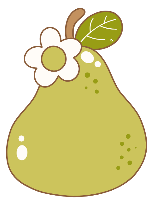 Trái lê, lê,  pear, hoa, flower