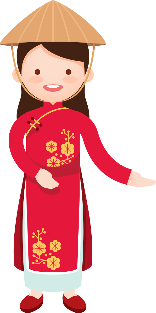 Áo dài, ao dai, nón lá, nón, hat, con gái, girl, Việt Nam, VietNam, Vietnamese