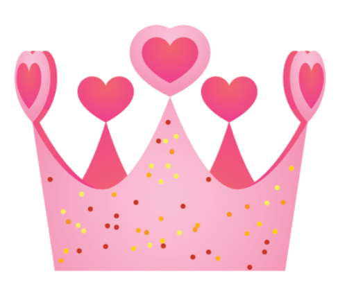 Vương miện, queen, cute, dễ thương, pink