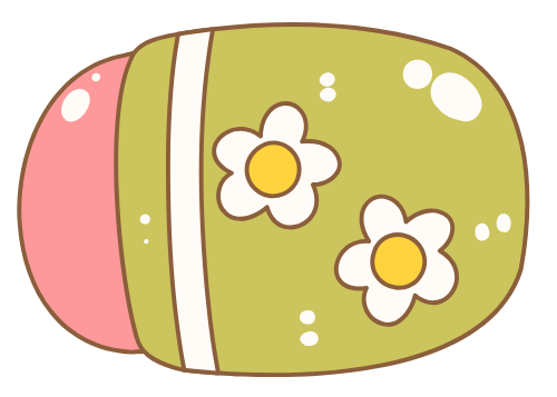 Gôm, tấy, cục gôm, eraser, hoa, flower 1