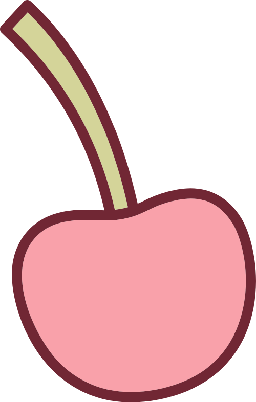 Táo, quả táo, apple, trái cây, line, shape, cute, dễ thương