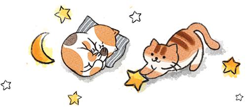 Mèo, cat, art, chibi, animal, cute, dễ thương 1