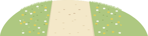 Cỏ, bãi cỏ, con đường, grass, lawn, road