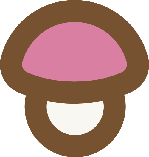 Nấm, mushroom, cute, dễ thương