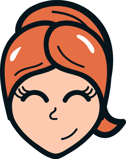 Girl, con gái, cô gái, chibi, hoạt hình, cartoon