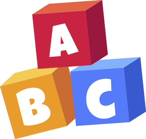 Chữ cái, ABC, khối vuông, letters, ABC, blocks