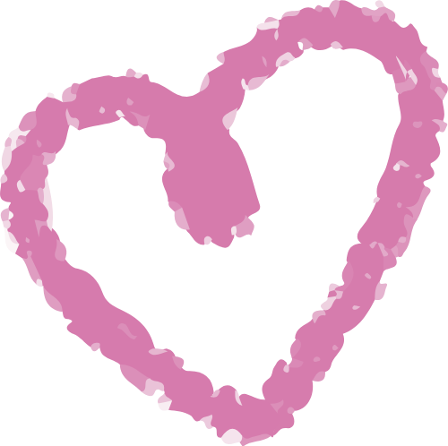 Tim, heart, line, đường nét, brush, cọ
