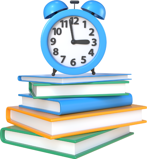 Sách, book, đồng hồ,  clock, dụng cụ học tập, learning tools 1