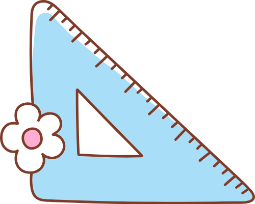 Thước, cây thước, ruler, giáo dục, education, dụng cụ học tập, dễ thương, cute