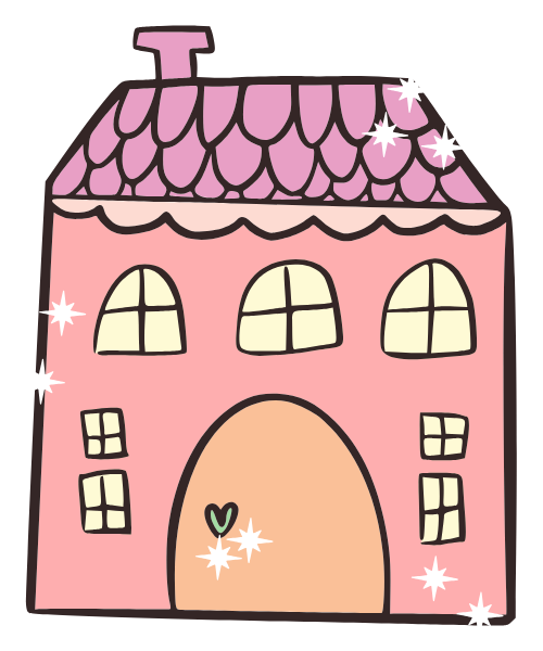 Nhà, home, house, dễ thương, cute