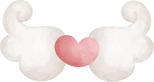 Cánh, wings, wing, angel, water color, màu nước, cute, dễ thương