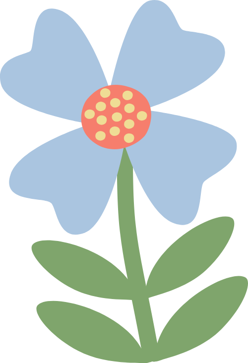 Hoa, flower, dễ thương, cute