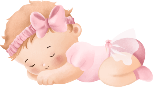 Girl, nữ, con gái, baby, kid, trẻ em, em bé, water color, màu nước, cute, dễ thương